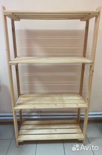 Стеллаж деревянный