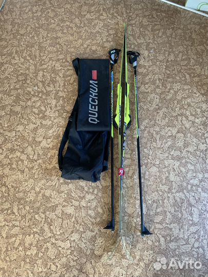 Лыжи беговые fisher детские