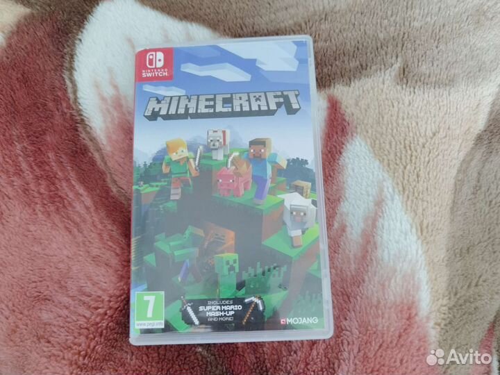 Minecraft Nintendo switch картридж