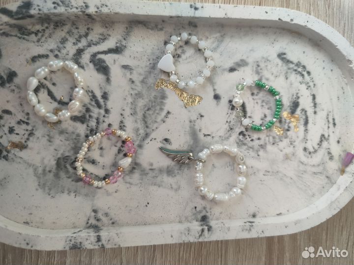 Кольцо из бисера
