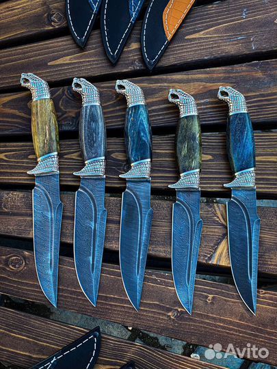 Нож из дамасской стали