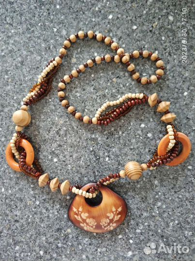 Бусы колье ожерелье