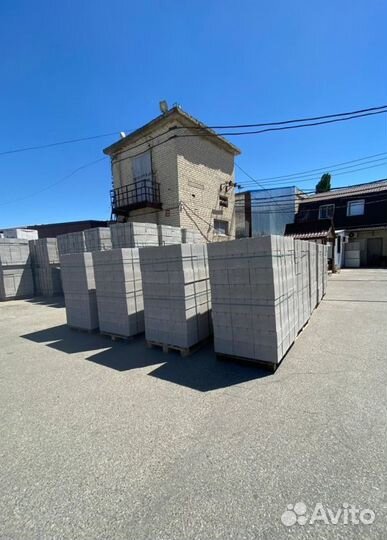 Пеплоблок М35 390х190х190