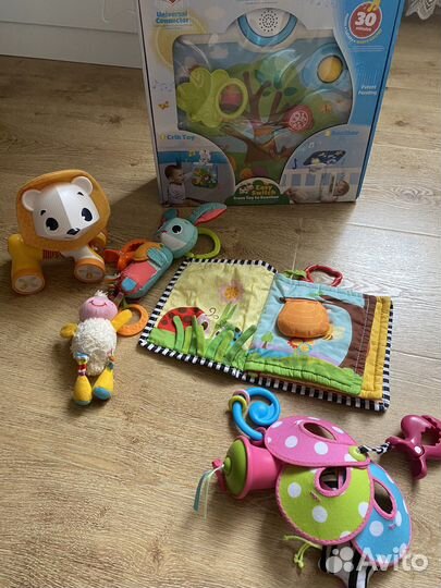 Пакет детских игрушек 0+ развивающие