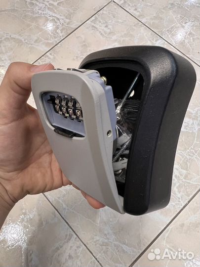 Сейф с кодом, ключница настенная, сейф бокс