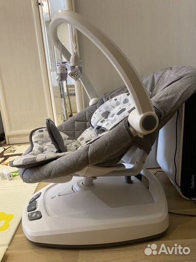 Graco детские электронные качели move with me bloc