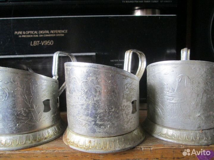 Старинные подстаканники