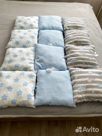 Бортики в детскую кроватку (12шт)