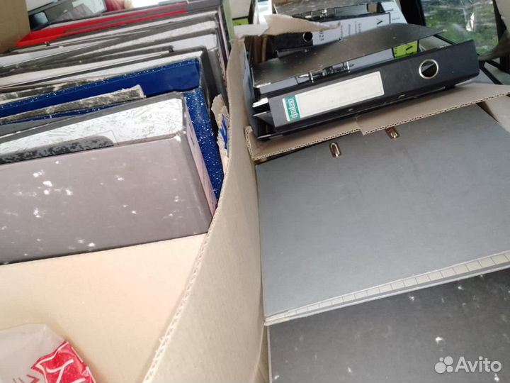 Папка архивная, папки с кольцами, скоросшиватель