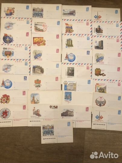 Олимпиада 80 и разнные почтовые конверты СССР