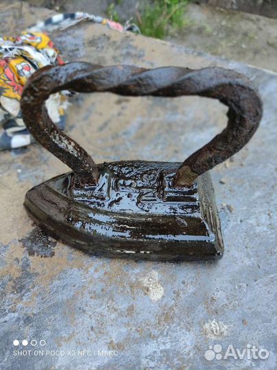 Старый утюг