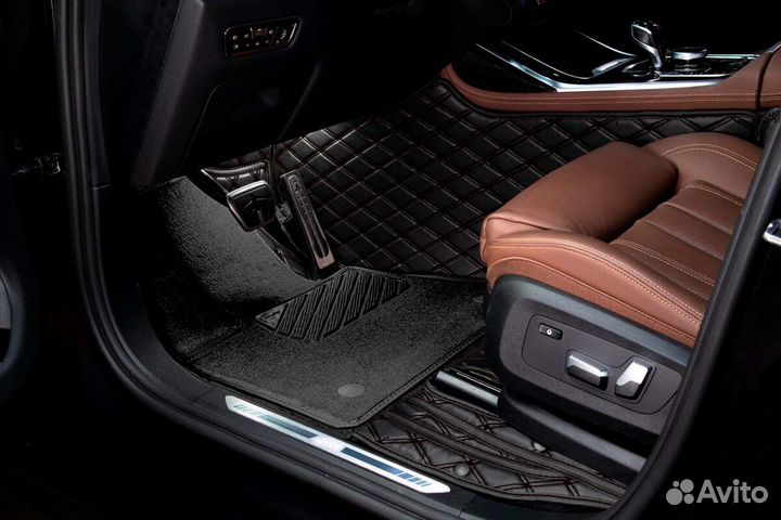 3D Коврики Lexus из Экокожи