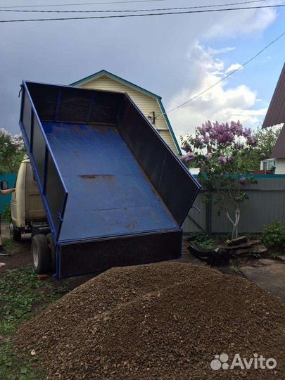 Газель-самосвал опгс, пгс, песок, щебень