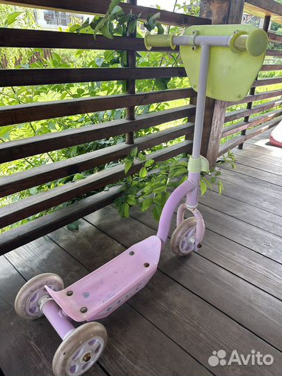 Самокат детский трехколесный