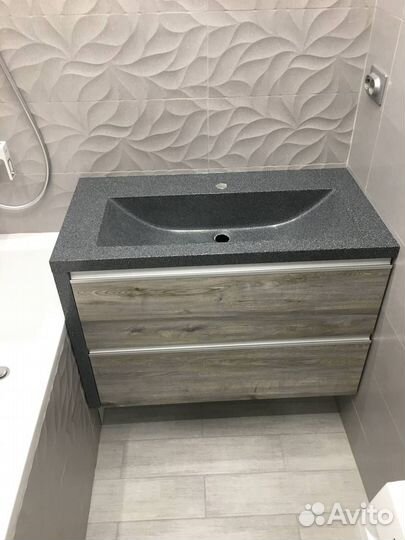 Раковина столешница в ванную