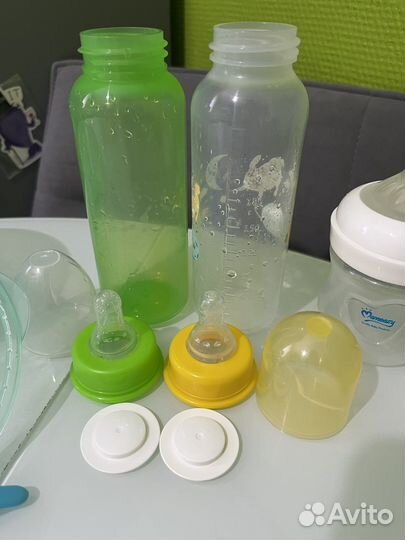 Бутылочки, тарелочка, нимблер