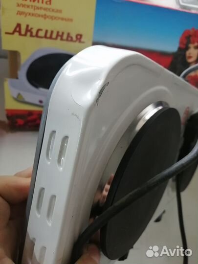 Электроплита новая, 2000Вт, бракуценка