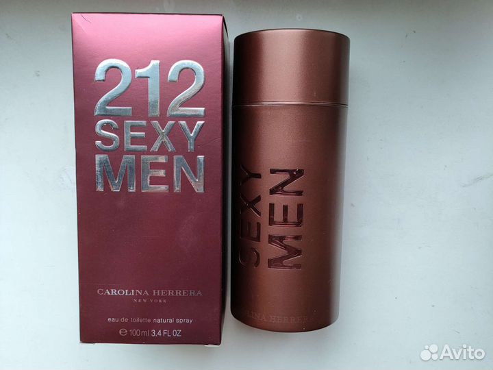 Туалетная вода 212 VIP Carolina Herrera мужской100