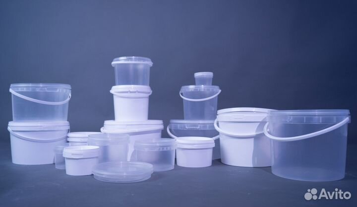 Ведра пластиковые