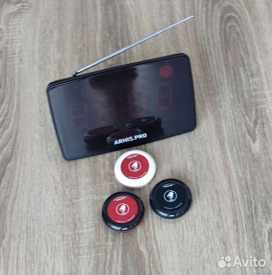 Кнопка вызова персонала беспроводная и табло