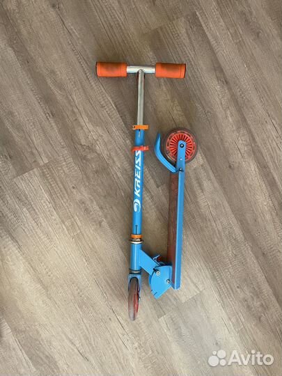 Детский двухколесный складной самокат
