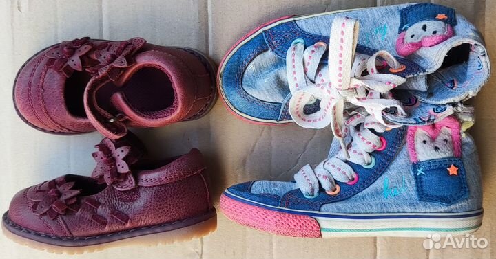 Обувь для девочек. Размер 19-34