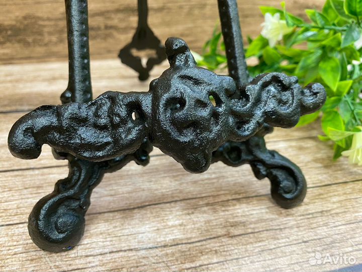 Подставка для книги 31см. чугун