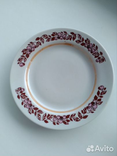 Набор тарелка, блюдце, чашка