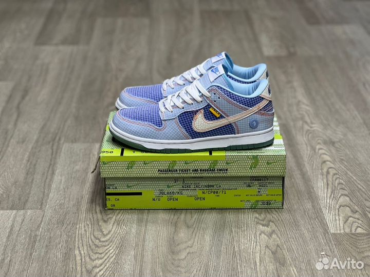 Кроссовки Nike Dunk Low Argon x Union LA (36-45)