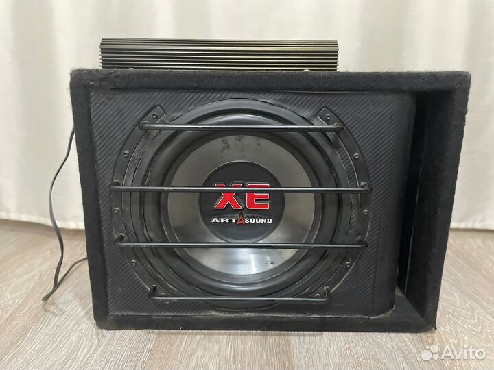 Сабвуфер + усилитель