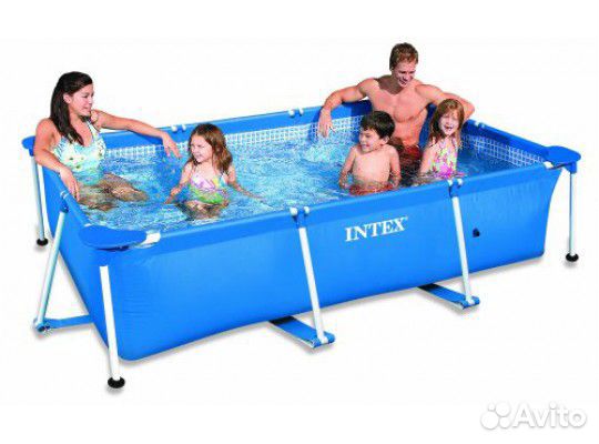 28271 intex Каркасный бассейн 260х160х65 см NEW