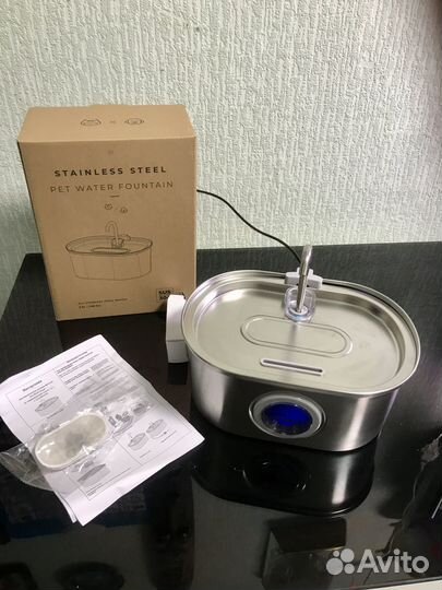 Автопоилка фонтанчик для животных