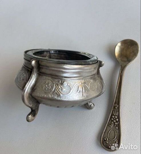 Солонка мельхиор СССР