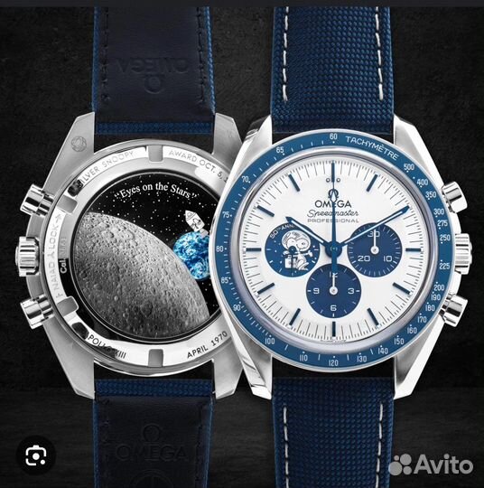 Часы omega speedmaster silver snoopy