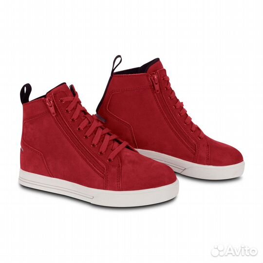 Motorradschuhe Segura Braxton Rot Damen Красный