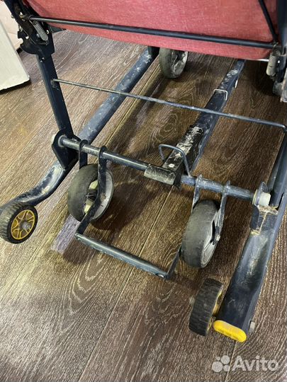 Санки коляска nika