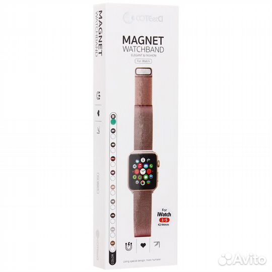 Ремешок для часов Apple Watch coteetci Magnet Watc