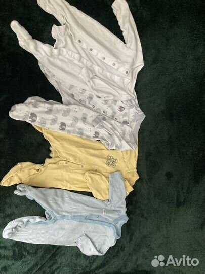 Вещи для новорожденного 56-62р., пакетом