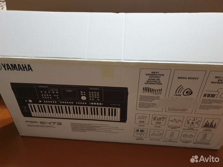 Синтезатор yamaha prs e473