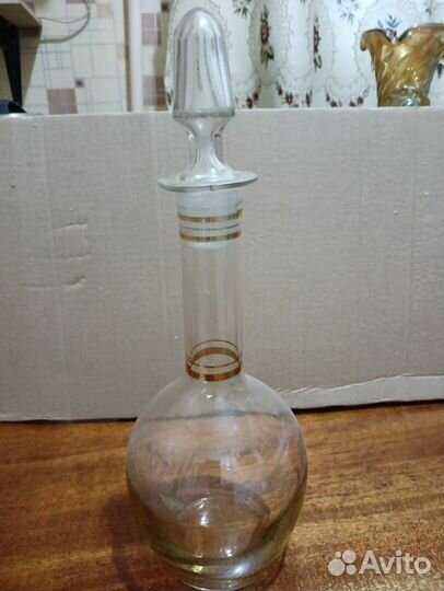 Штофы;стаканы;фужеры-хрусталь