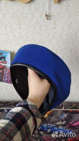 Берет синий