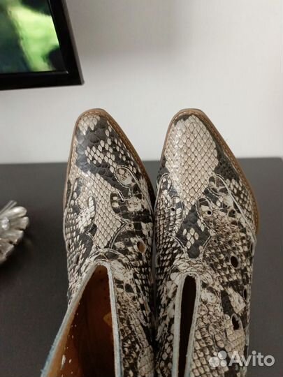 Ботильоны женские 37 размер натуральная кожа