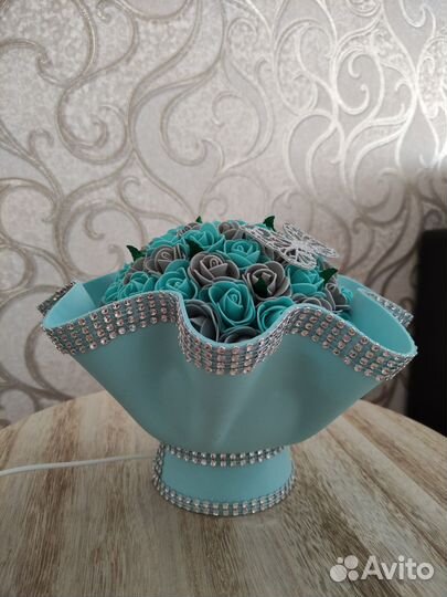 Светильник букет настольный (подарок девушке)