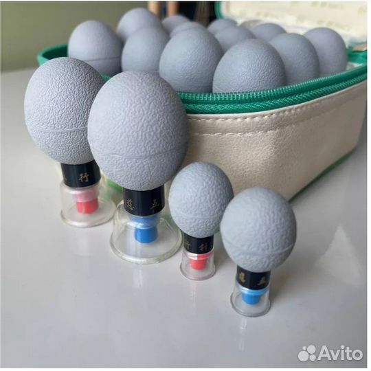 Вакуумные массажные банки Haci 18 шт