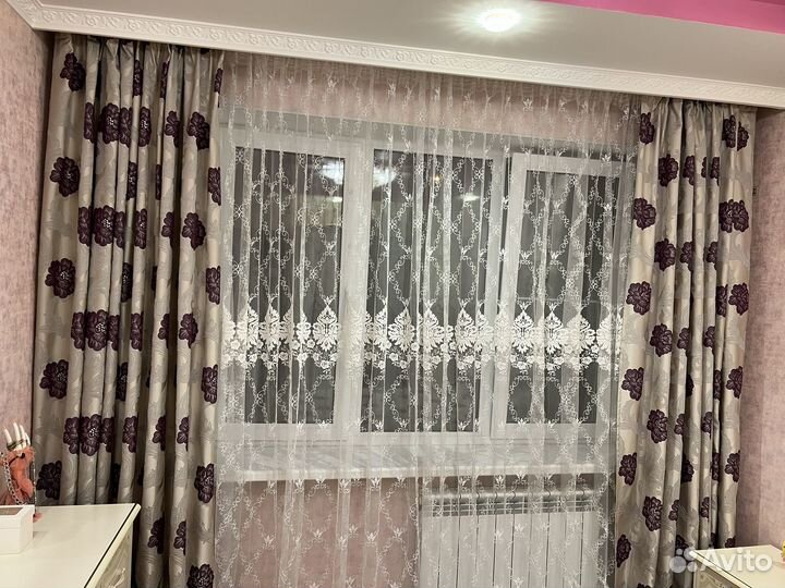 Шторы и покрывало