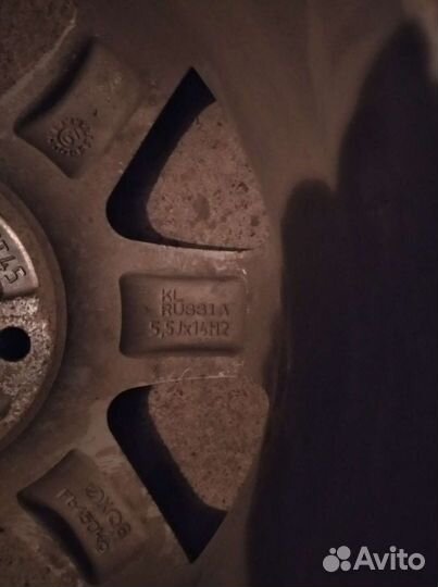 Литые диски r14 5,5Jx14H2
