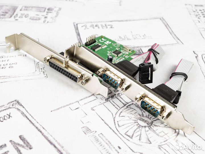 Контроллер ExeGate EXE-303 2x COM + LPT