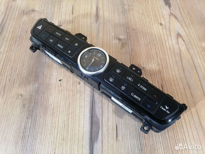 Kia quoris Панель Блок климата