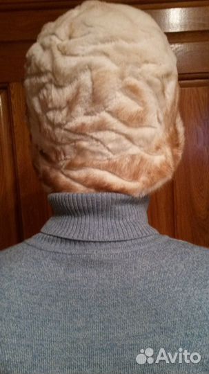 Шапка норковая женская