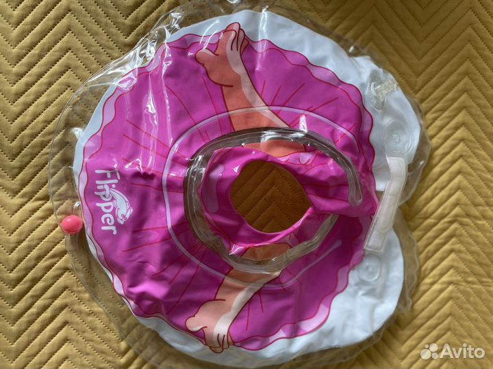 Круг для купания новорожденных flipper